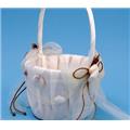 Ivy Lane Design 110VI Seashore Flower Girl Basket - Ivory Only Ivy Lane Design 110VI Seashore Flower Girl Basket - Ivory Only