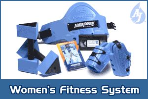 Picture of Aqua Jogger AP455 Womens Fit Kit Blue AquaJogger