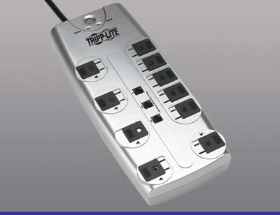 Tripplite TLP1008TEL 10 Outlet  2395 Joule Surge