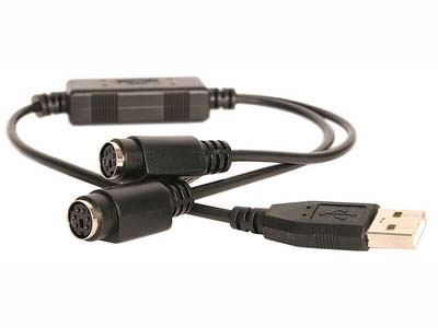 USB to PS/2 KeyB Mouse adapter