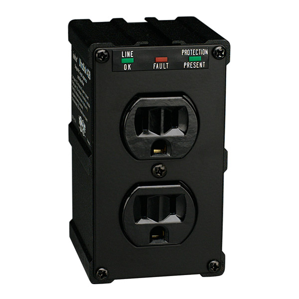 Picture of Tripp Lite ULTRABLOK-428 2-Outlet Isobar Surge Suppressor