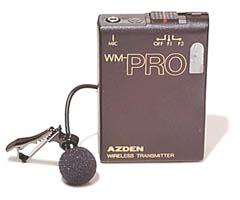 Picture of Azden Pro Series Wireless Lavaliere Microphone and Transmitter WLT-PRO