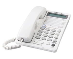 Picture of Panasonic KX-TS208WH 2 Line Feature Phone W/LCD