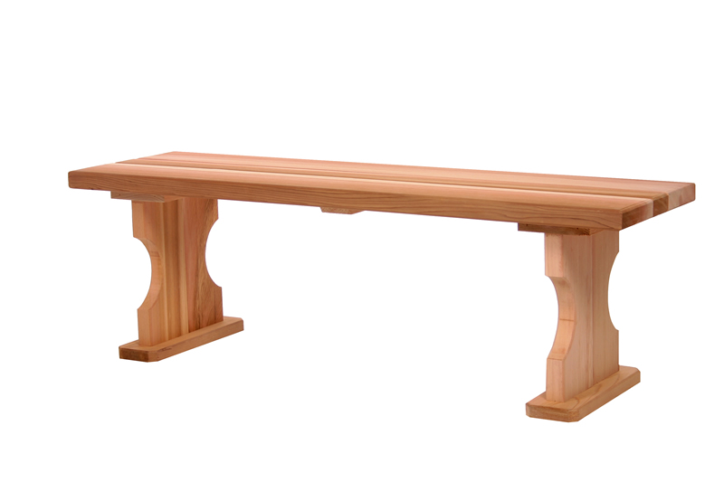 Picture of All Things Cedar BB45U 4 Foot Backless Bench