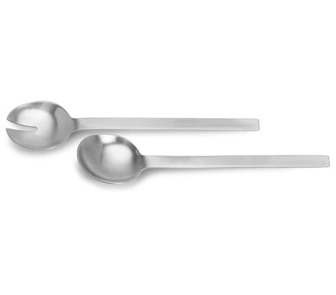 Picture of Blomus 66793 11&quot; Utilities Salad Servers Stainless Steel Easy