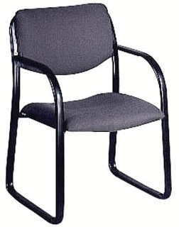 Picture of Boss Steel Frame Guest Chair - B9521 - Gray