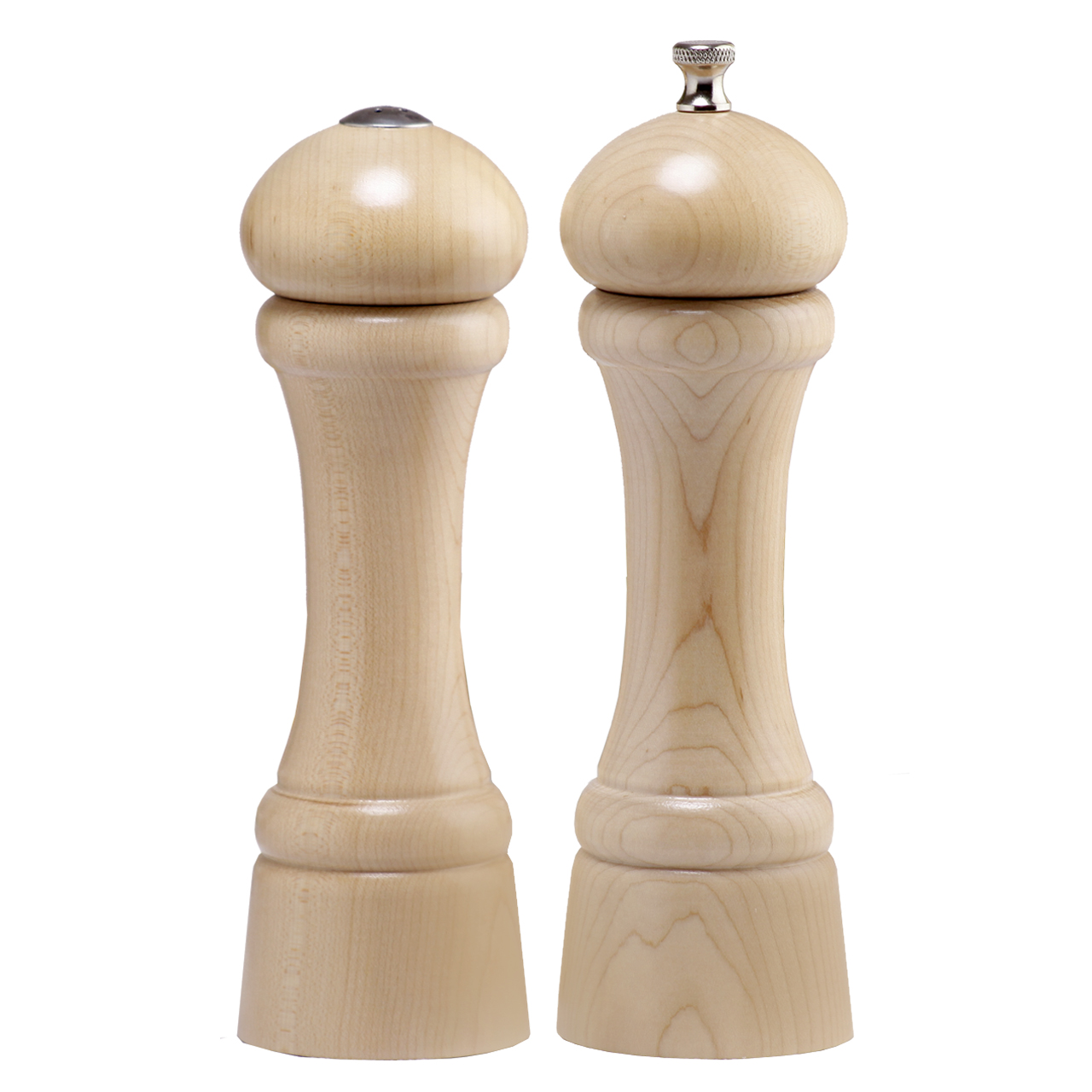 Picture of Chef Specialties 08200 8 Inch - 20cm WindsorNatural Pepper Mill Salt Shaker Set
