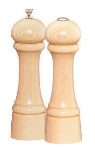 Picture of Chef Specialties 08202 8 Inch - 20cm WindsorNatural Pepper Mill Salt Mill Set