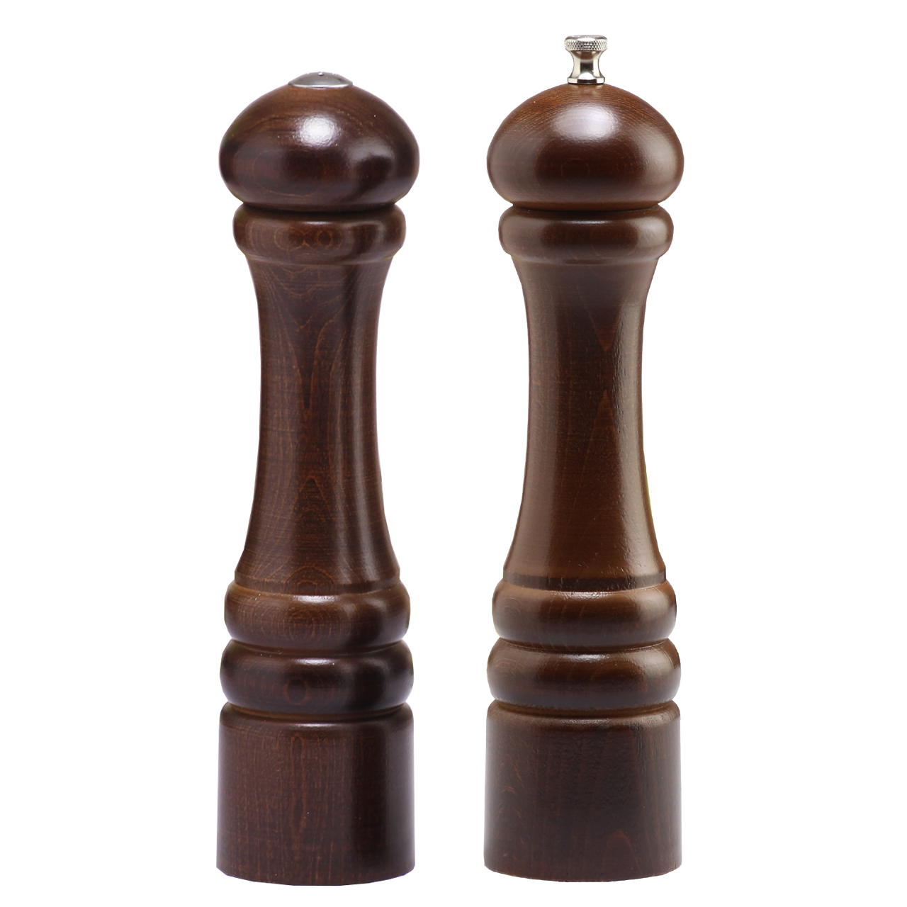 Picture of Chef Specialties 10100 10 Inch - 26cm ImperialWalnut Pepper Mill Salt Shaker Set