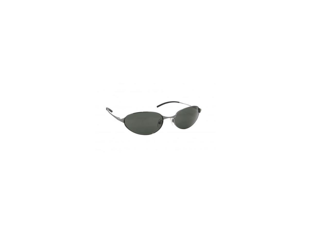 Picture of Coppermax 3709GPP GUN/SMOKE Tonga Oval Polarized Sunglasses - Gunmetal - Smoke Lens