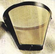 Picture of Medelco GF214 #4 Cone-Style Permanent Coffee Filter-8 to 12 cup capacity