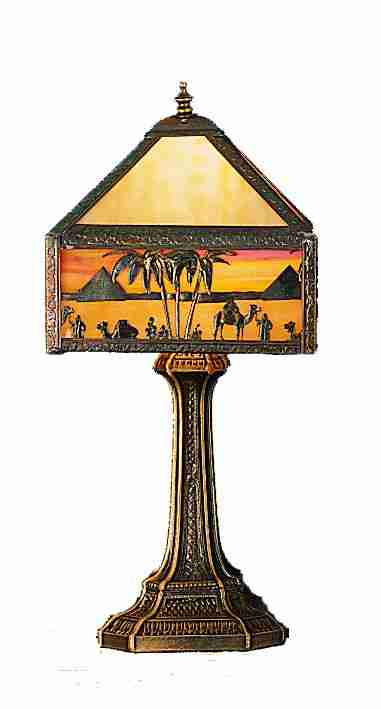 Meyda Tiffany 28344 19.5 Inch H Camel Mission Accent Lamp