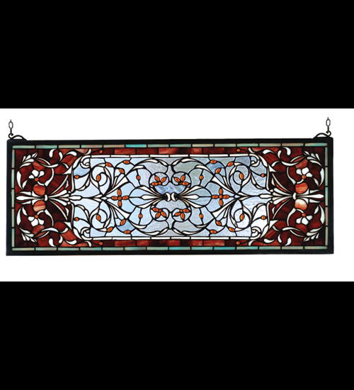 10 Inch H X 28 Inch W Versaille Transom Window