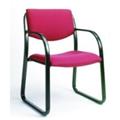 Boss Steel Frame Guest Chair - B9521 - Black Boss Steel Frame Guest Chair - B9521 - Black