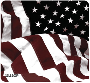 Picture of ALLSOP 29302 Old Fashioned American Flag Mouse Pad
