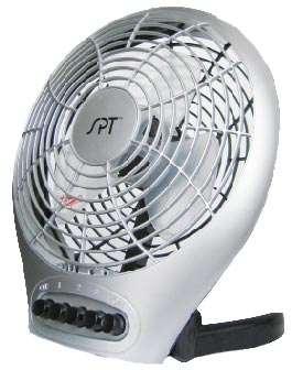 Picture of Sunpentown SF-0703 7 Inch Desktop Fan with Ionizer