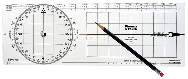 Picture of Weems &amp; Plath 255 Marine Navigation Protractor