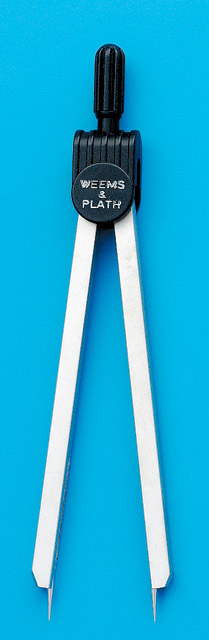 Picture of Weems & Plath 259 5 Inch Fixed Point Matte Nickel Divider