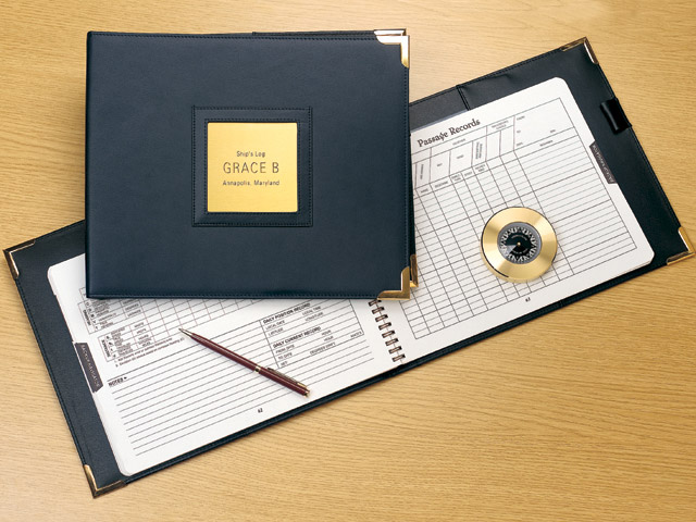 Picture of Weems & Plath 301 Leather Log Book Cover