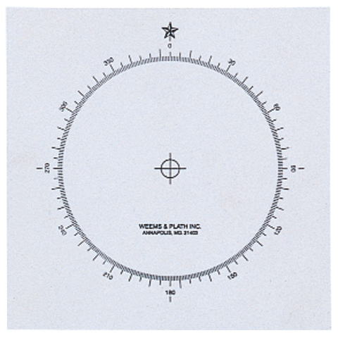 Weems & Plath 512v-6 Pressure Sensitive Compass Vecta-Rose - Pack of 6