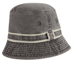Chino Washed Brushed Cotton Twill Bucket Hat
