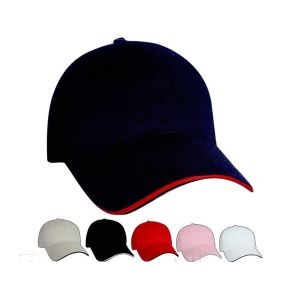 Constructed Lt Weight Brushed Sandwich Cap