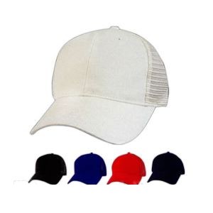 6 Panel Brushed Mesh Cap