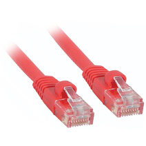 Picture of Cables To Go 15197 7ft CAT 5E 350Mhz SNAGLESS PATCH CABLE RED