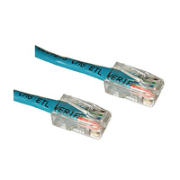 Picture of Cables To Go 24393 50ft CAT 5E 350Mhz ASSEMBLED PATCH CABLE BLUE