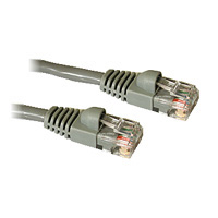 Picture of Cables To Go 19305 50ft CAT 5E 350Mhz SNAGLESS PATCH CABLE GREY