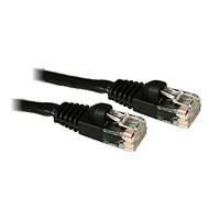 Picture of Cables To Go 19381 150ft CAT 5E 350Mhz SNAGLESS PATCH CABLE BLACK
