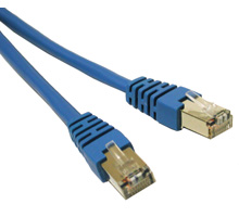 Picture of Cables To Go 27246 5ft SHIELDED CAT 5E MOLDED PATCH CABLE BLUE