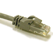 Picture of Cables To Go 27130 1ft CAT 6 550Mhz SNAGLESS PATCH CABLE GREY