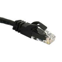 Picture of Cables To Go 27153 10ft CAT 6 550Mhz SNAGLESS PATCH CABLE BLACK