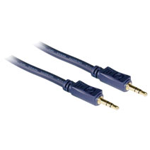 Picture of Cables To Go 40601 3ft VELOCITY 3.5mm STEREO AUDIO CABLE M-M
