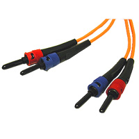 Picture of Cables To Go 05577 3m MULTIMODE ST-ST DUPLEX PATCH CABLE