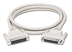 10ft DB9 M-F EXTENSION CABLE BLACK