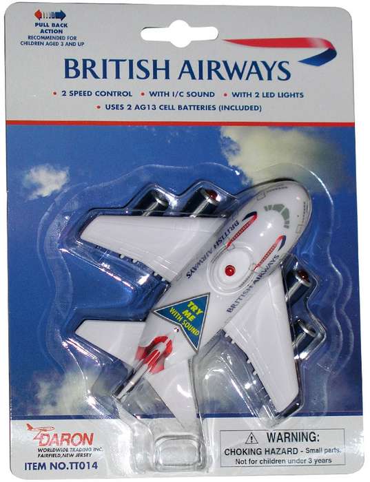 Picture of Daron Worldwide Trading TT014 British Airways Pullback with Light and Sound