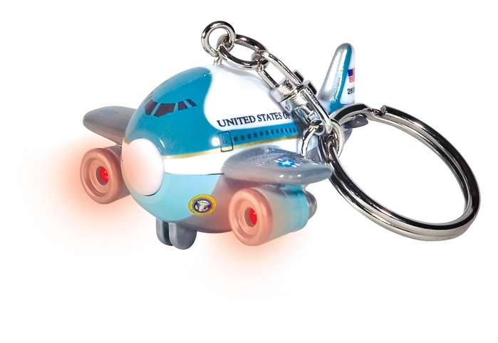 Picture of Daron Worldwide Trading TT84727 Air Force One Keychain with Light and Sound