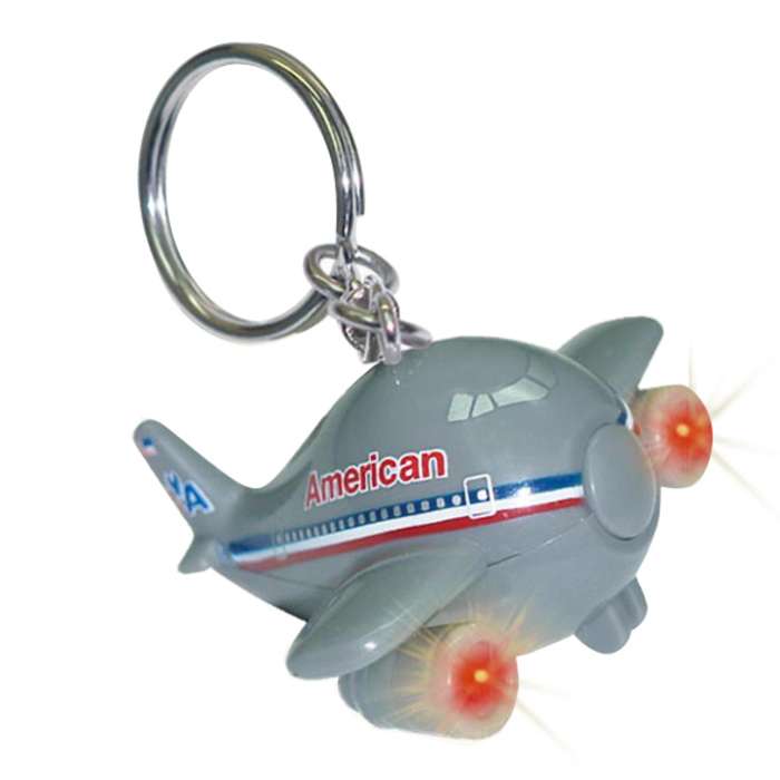 Picture of Daron Worldwide Trading TT85488 American Airlines Keychain with Light and Sound
