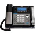 RCA 25425RE1 SOHO Series 4-Line Expandable Corded Business Telephone with Speakerphone and Answering Machine RCA 25425RE1 SOHO Series 4-Line Expandable Corded Business Telephone with Speakerphone and Answering Machine