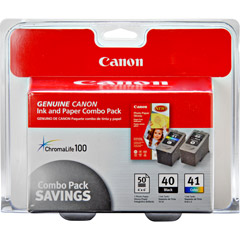 Picture of CANON PG-40 CLI-41&Glossy Photo Paper ComboPk 0615B009