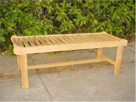 Picture of Anderson Teak BH-748B Cambridge 48 Inch Backless Bench