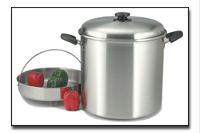 Picture of Precise Heat 30qt Waterless Stock Pot with Steamer Basket