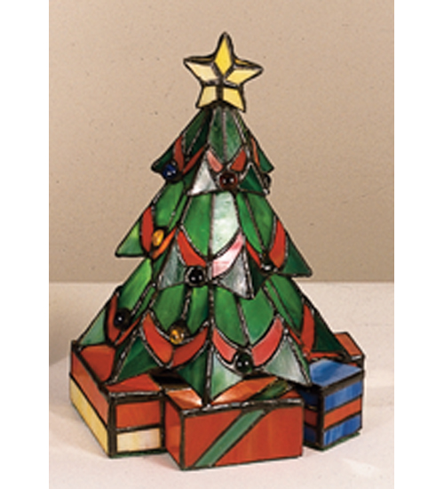 Picture of Meyda  12413 9 Inch H X 7 Inch W  Christmas Tree Accent Lamp