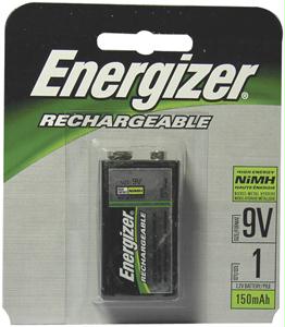 Picture of ENERGIZER NH22NBP Rechargeable NiMH Batteries 9V 1-pk NH22NBP