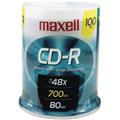 MAXELL 648200 - CDR80100S 80-Min 700 MB CD-R 100-ct spindle MAXELL 648200 - CDR80100S 80-Min 700 MB CD-R 100-ct spindle