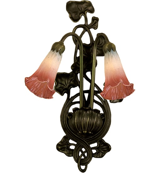 Picture of Meyda Tiffany 17616 2 Lt Ly Sconce Pk/Wt