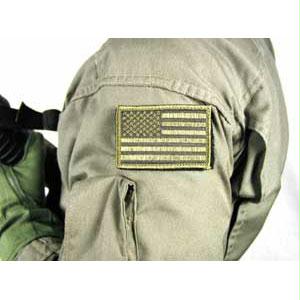 Picture of Blackhawk Patch  American Flag  Subdued with Hook Eye Adhesive