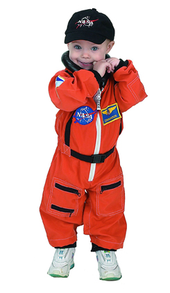 Picture of Aeromax ASO-18M Junior Astronaut Suit Size 18M in Orange